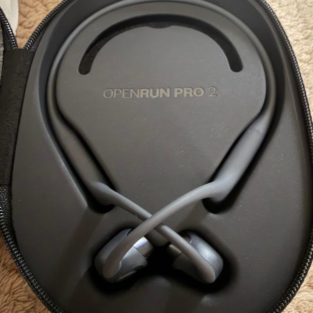 美品　骨伝導イヤホン OpenRun Pro 2 mini ブラック
