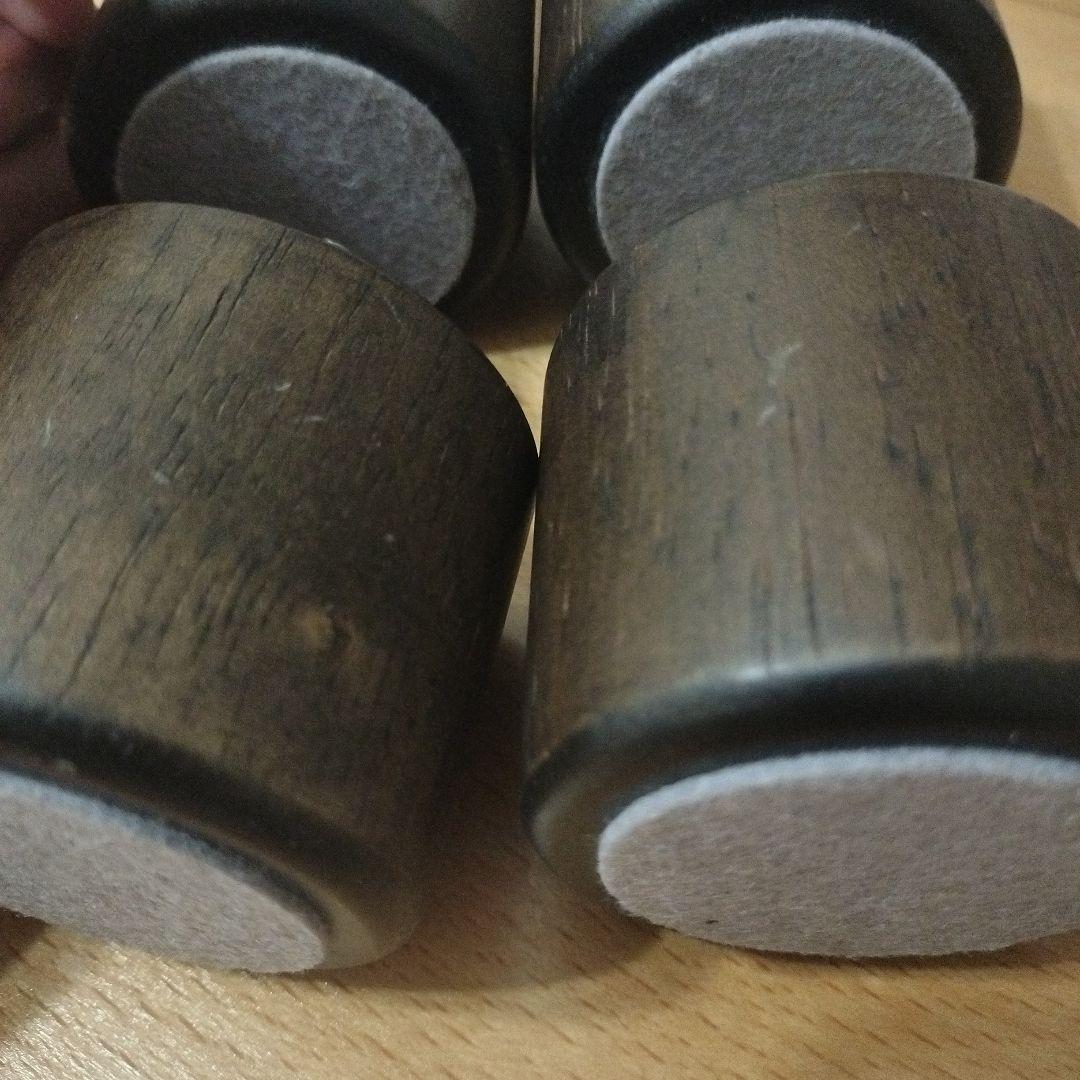 無印良品　脚付マットレス　木製脚　5cm M8 ブラウン