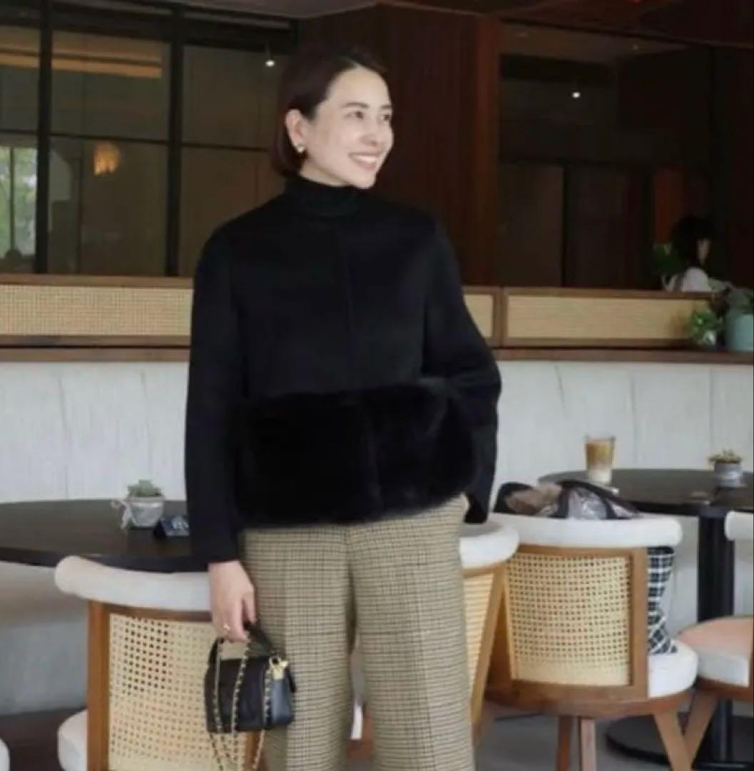 ohga ファーコート　ブラック　2025AW 新品未使用