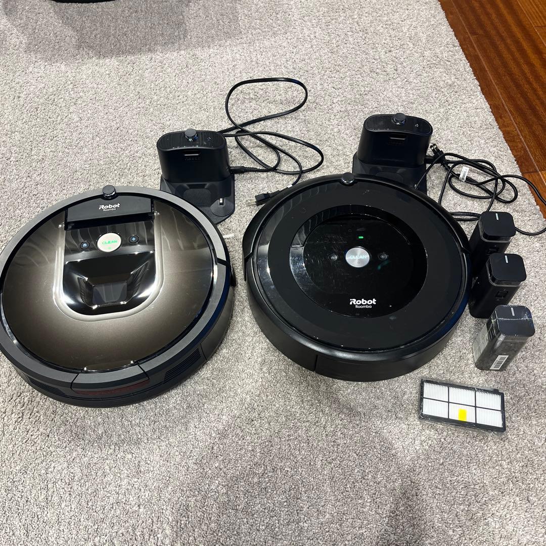 【作動可・ジャンク品扱】 iRobot Roomba 980 e5 2台セット