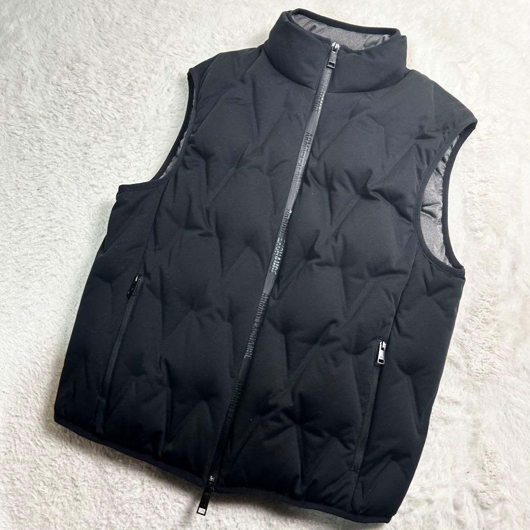 ARMANI EXCHANGE ダイヤモンド　キルティング　ダウンベスト