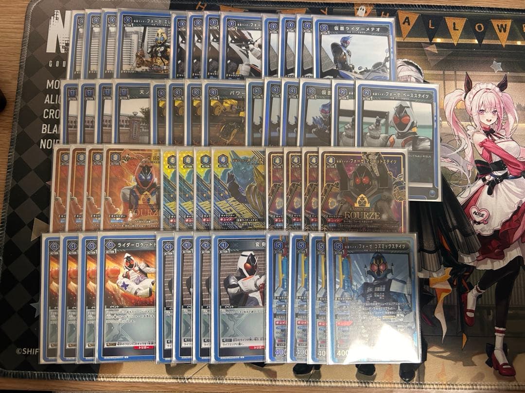 ユニオンアリーナ　仮面ライダーフォーゼデッキ　⭐︎1パラレル付き