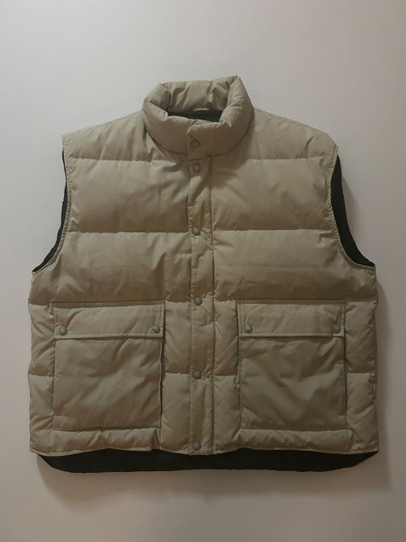 90s eddie Bauer 希少サイズXXL ダウンベスト　llbean
