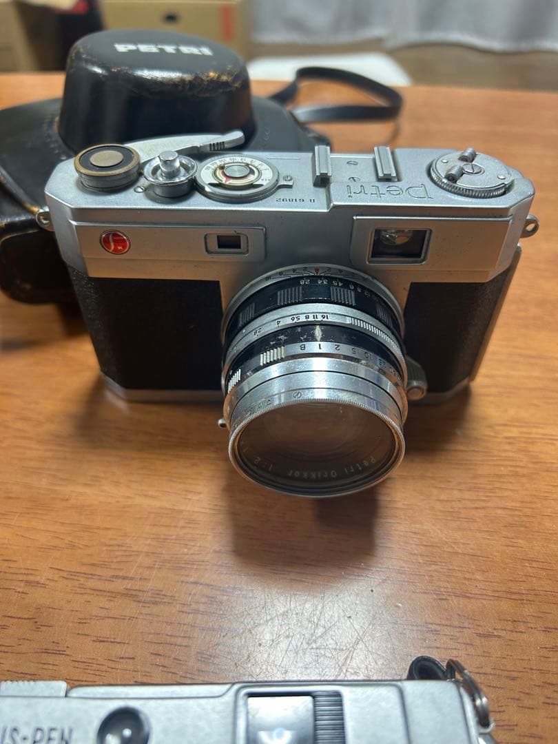 フィルムカメラセット PETRI Olympus Canon4個まとめ
