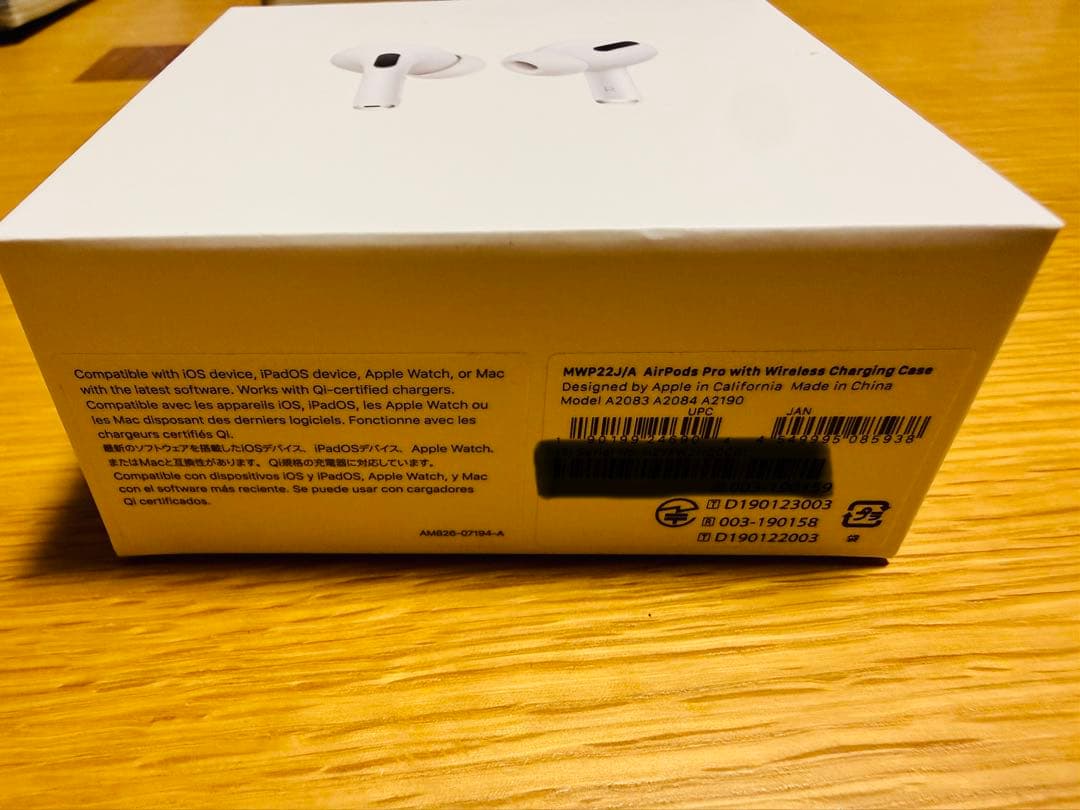AirPods pro 第一世代 MWP22J/A 清掃済 付属品完備