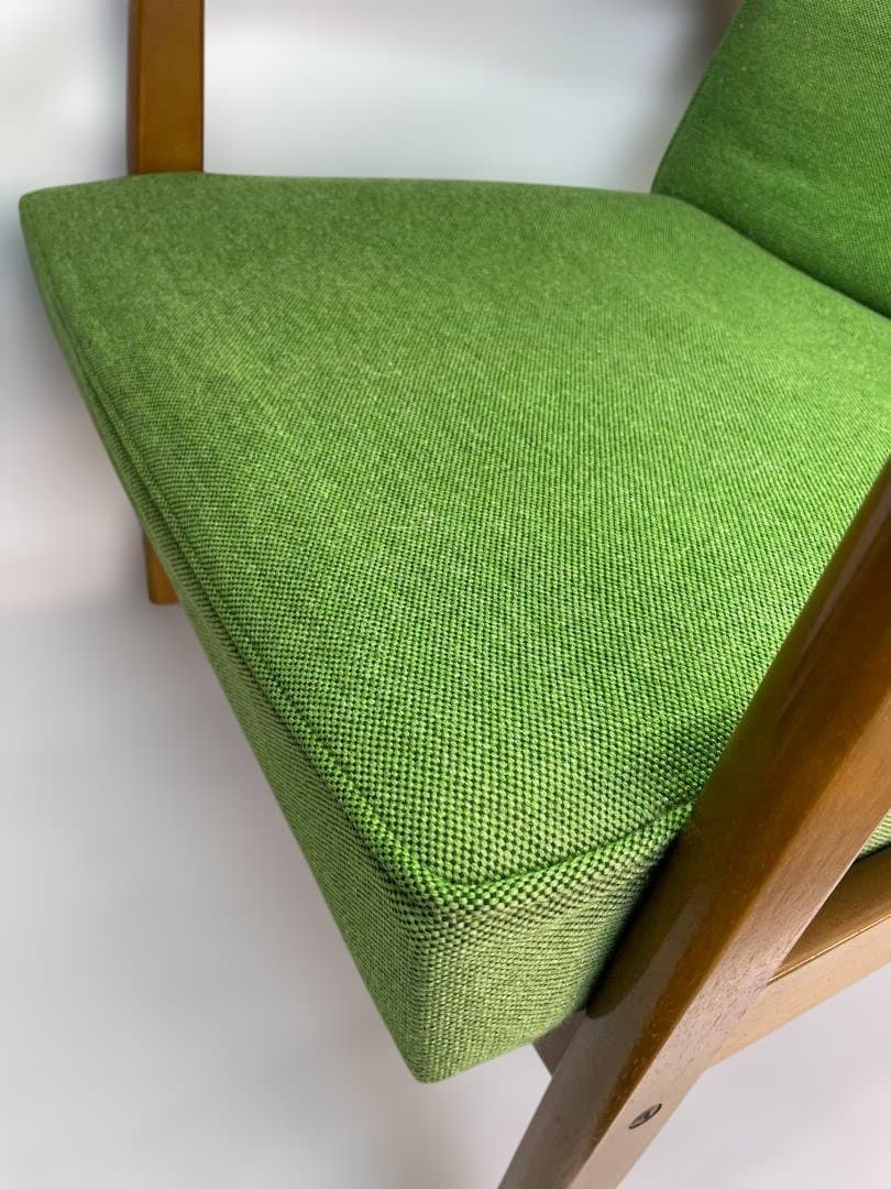 カリモク60 Kチェア タープグリーン 1シーター 　　12c91