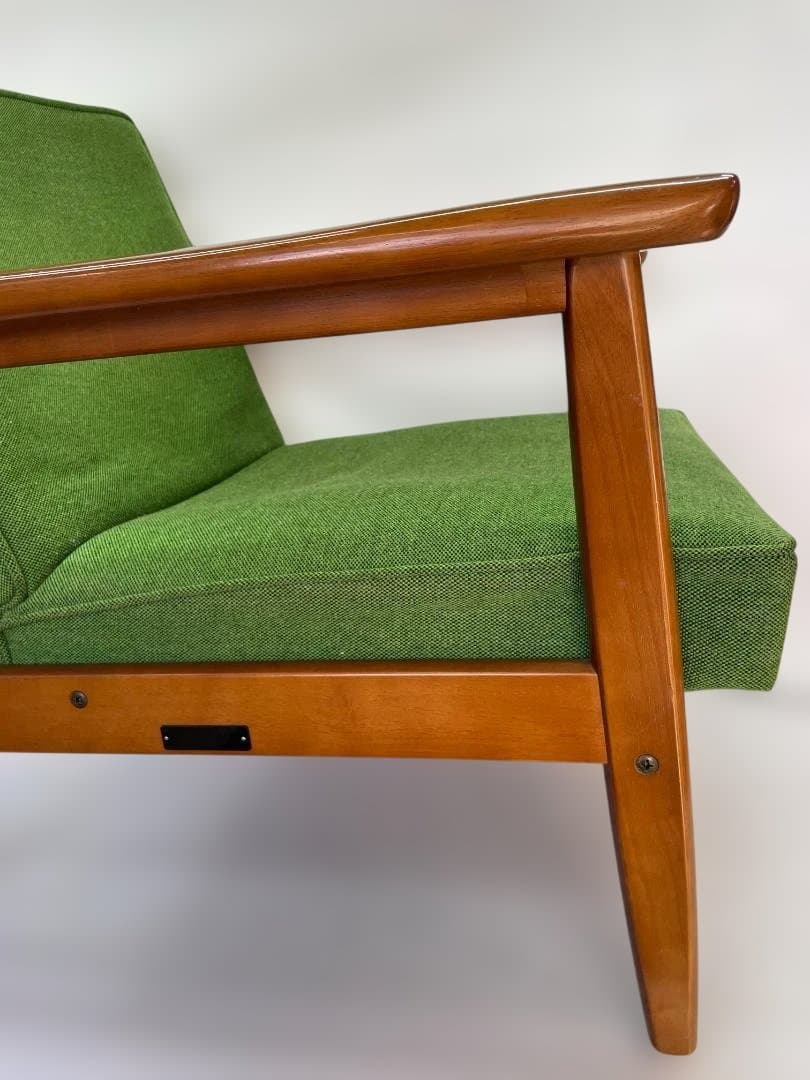 カリモク60 Kチェア タープグリーン 1シーター 　　12c91