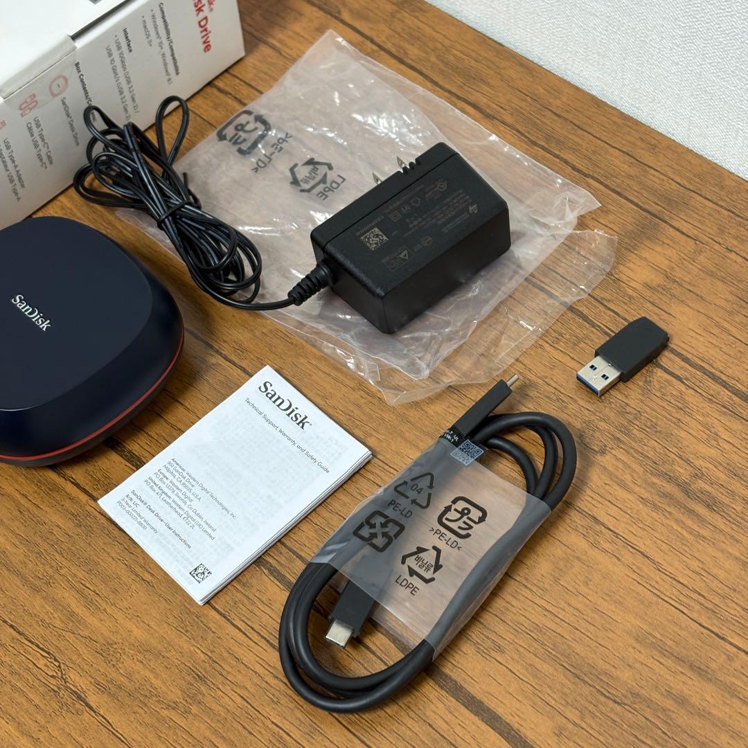 SanDisk Desk Drive 8TB 外付け SSD