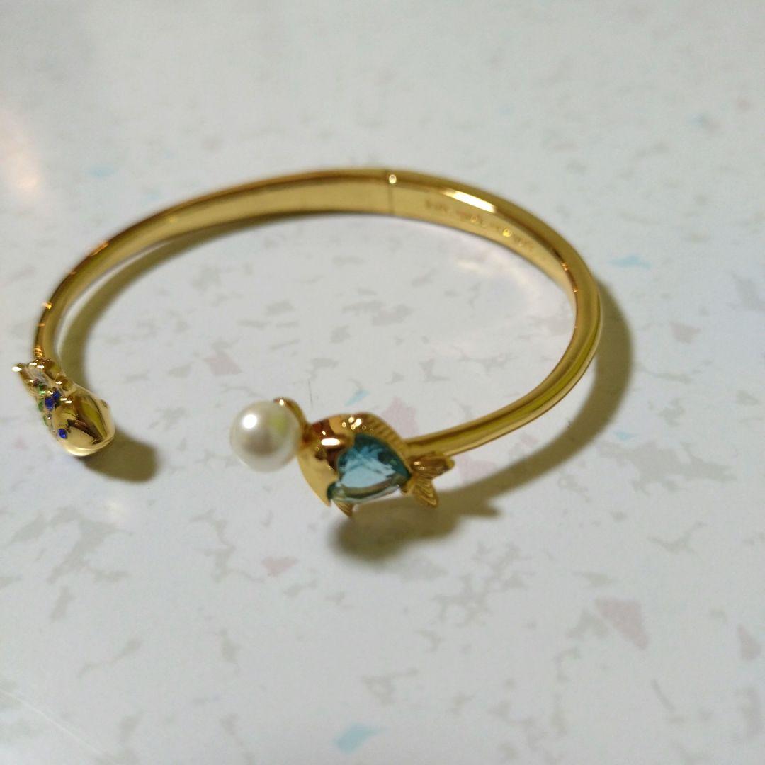 【新品・未使用】kate spade new york 魚モチーフバングル