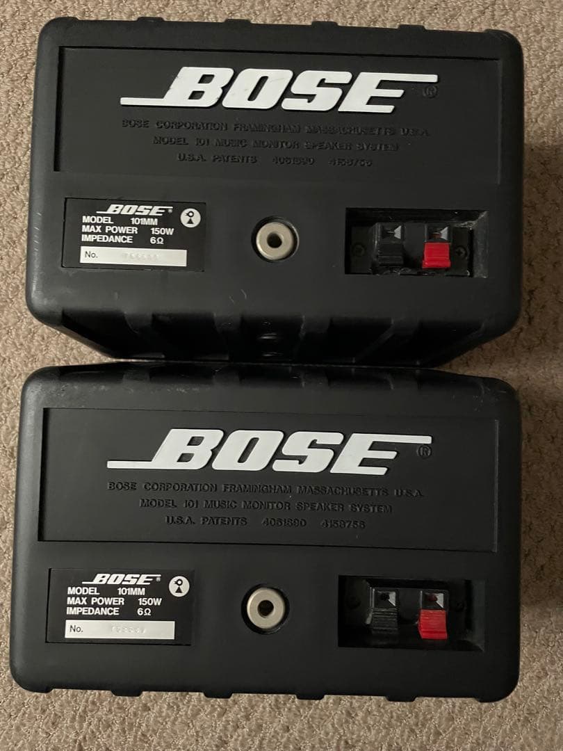 【良品】BOSE 101MM シリアル連番鳥マークスピーカー