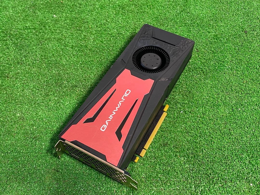 GAINWARD GeForce GTX1080ti赤黒動作未確認