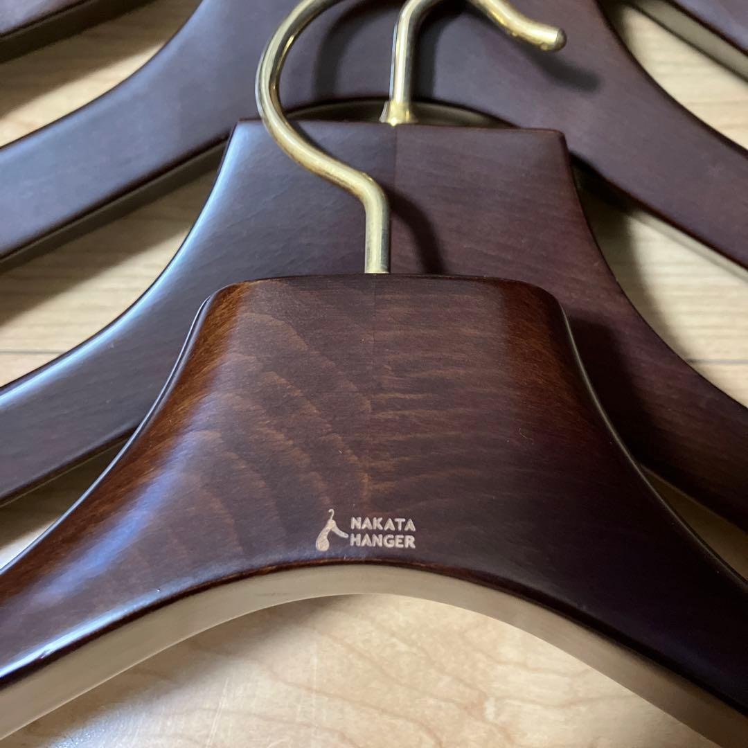 ナカタハンガー6本　中田ハンガー　スーツハンガー コートハンガー　AUT-05N