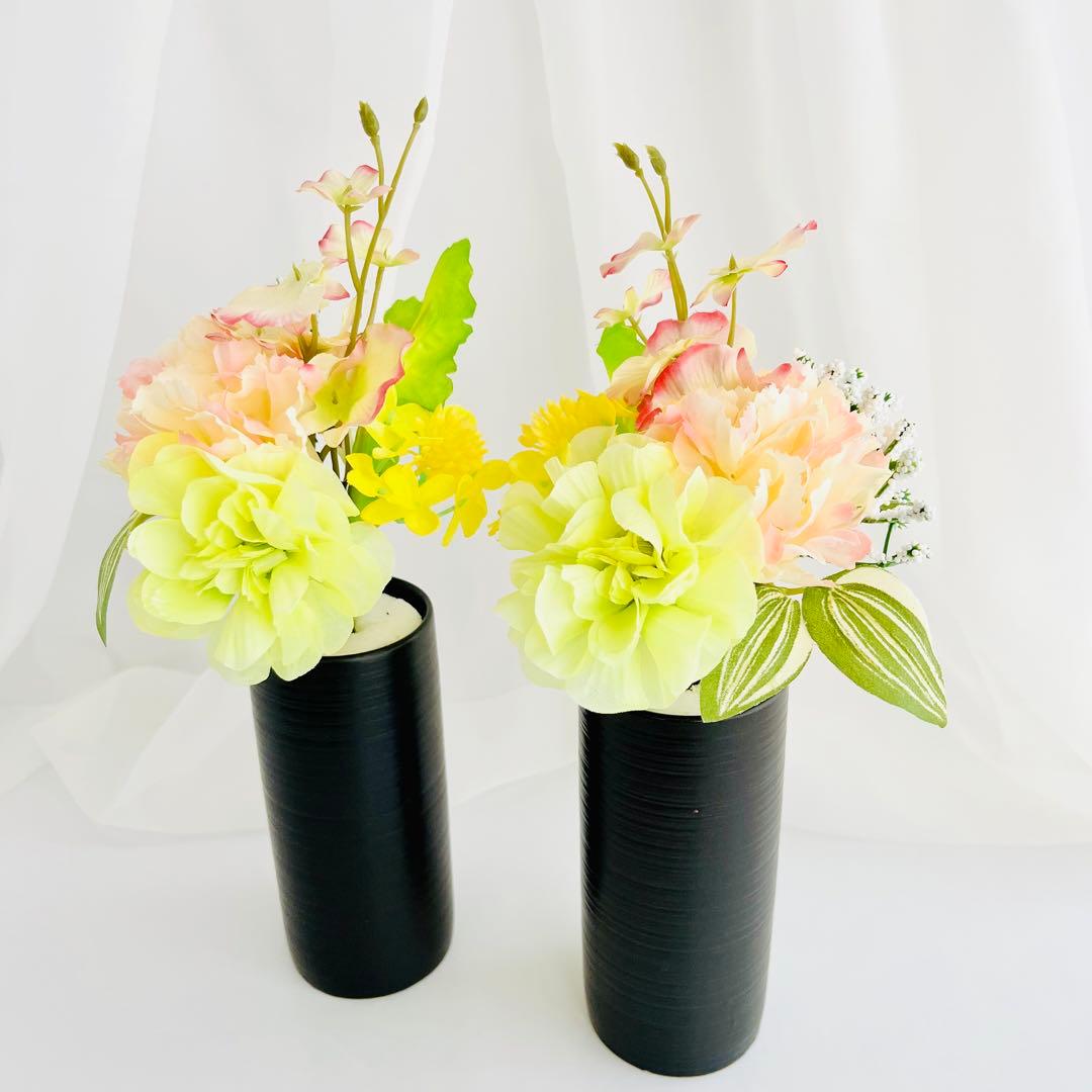 いいね不要様 オーダー 仏花 2対 ケース入り 仏花 一対 3月用、4月用O20