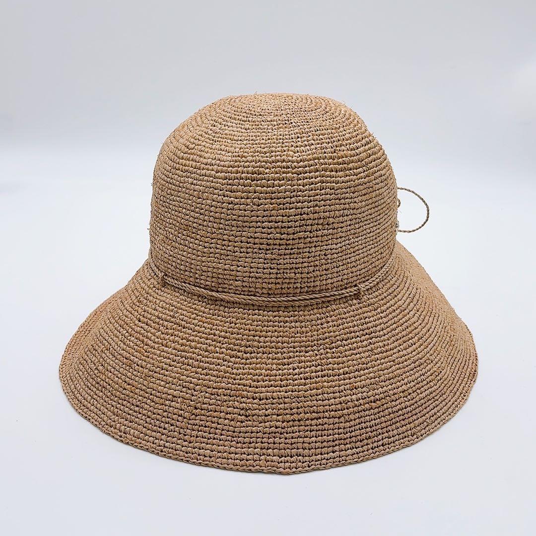 【美品】ヘレンカミンスキー プロヴァンス　ラフィアハット 麦わら帽子 ベージュ