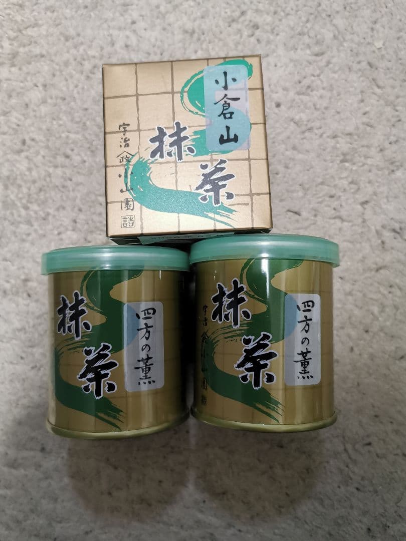 山政小山園 四方の薫2缶 小倉山1箱 30g缶入り 3缶セット