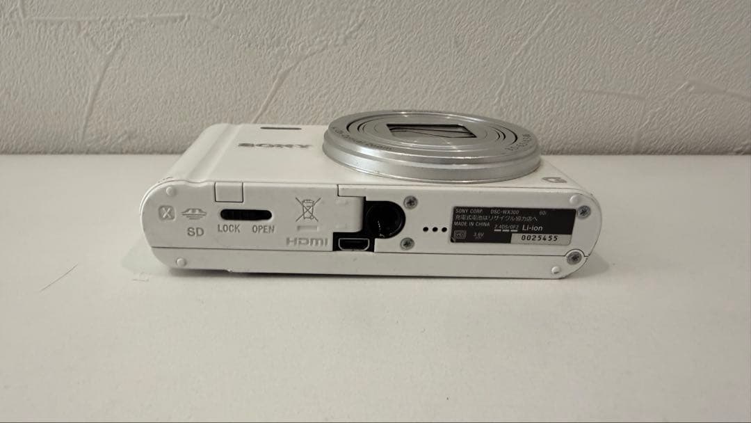 【即決オッケー】Sony Cyber-shot DSC-WX300 ホワイト