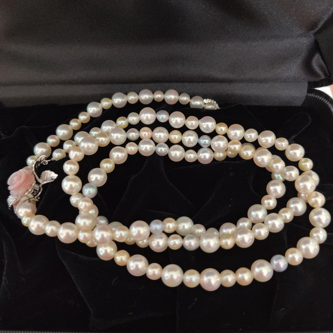 SV 天然パール ネックレス