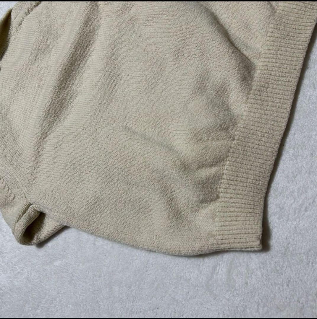 【新品未使用】crepuscule☆スキッパーニット☆1☆アイボリー