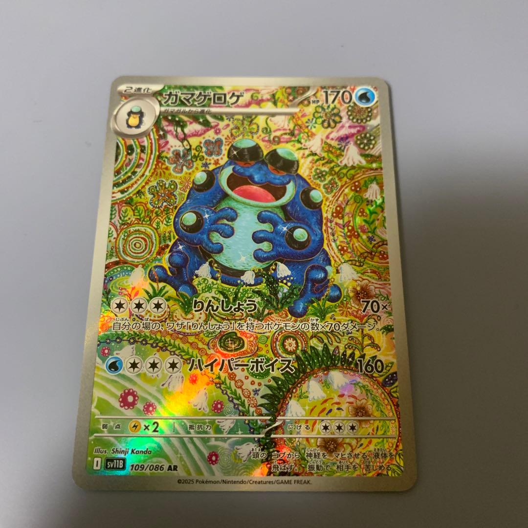 【極美品】ガマゲロゲ　ar