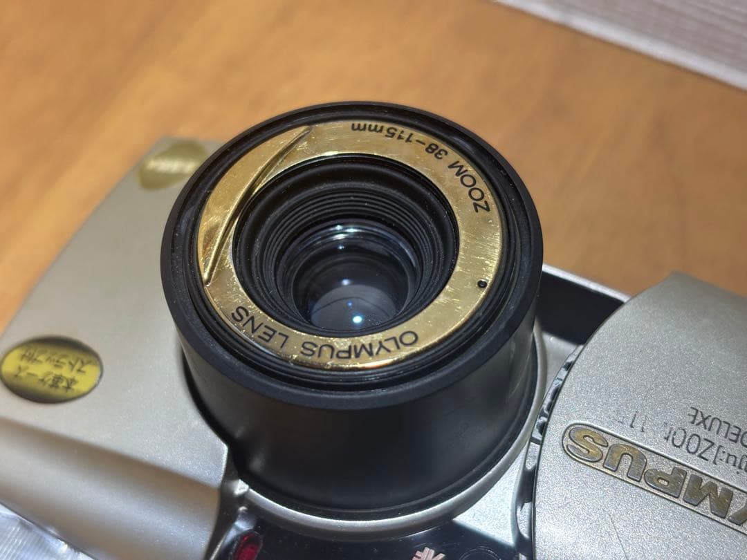 フィルムカメラ olympus mju zoom 115 deluxe