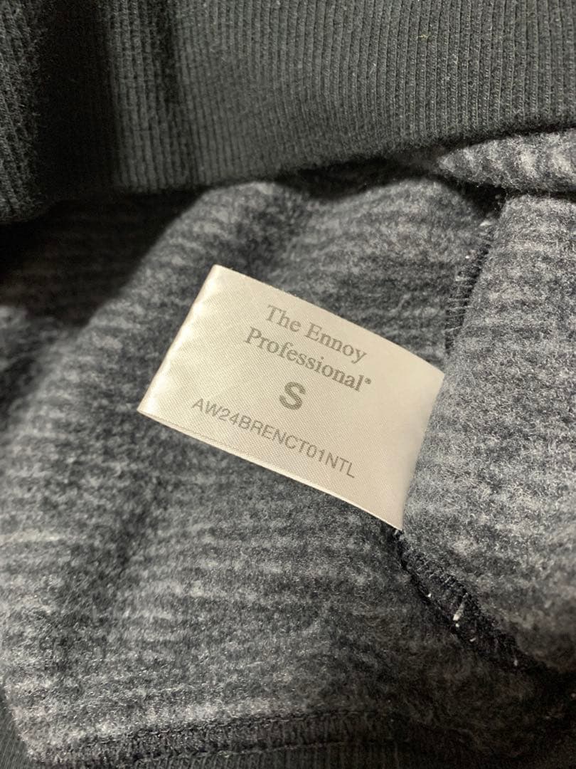 The Ennoy Professional スウェット 黒白 S