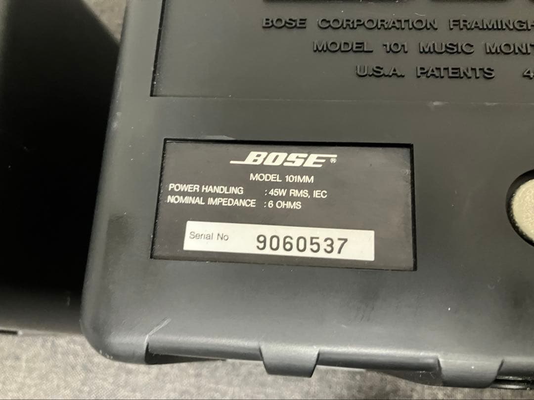 BOSE スピーカー　ペア　MODEL 101MM 連番