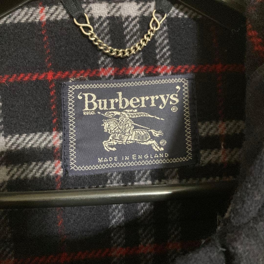 80'sヴィンテージBurberry ネイビー ダッフルコート英国製