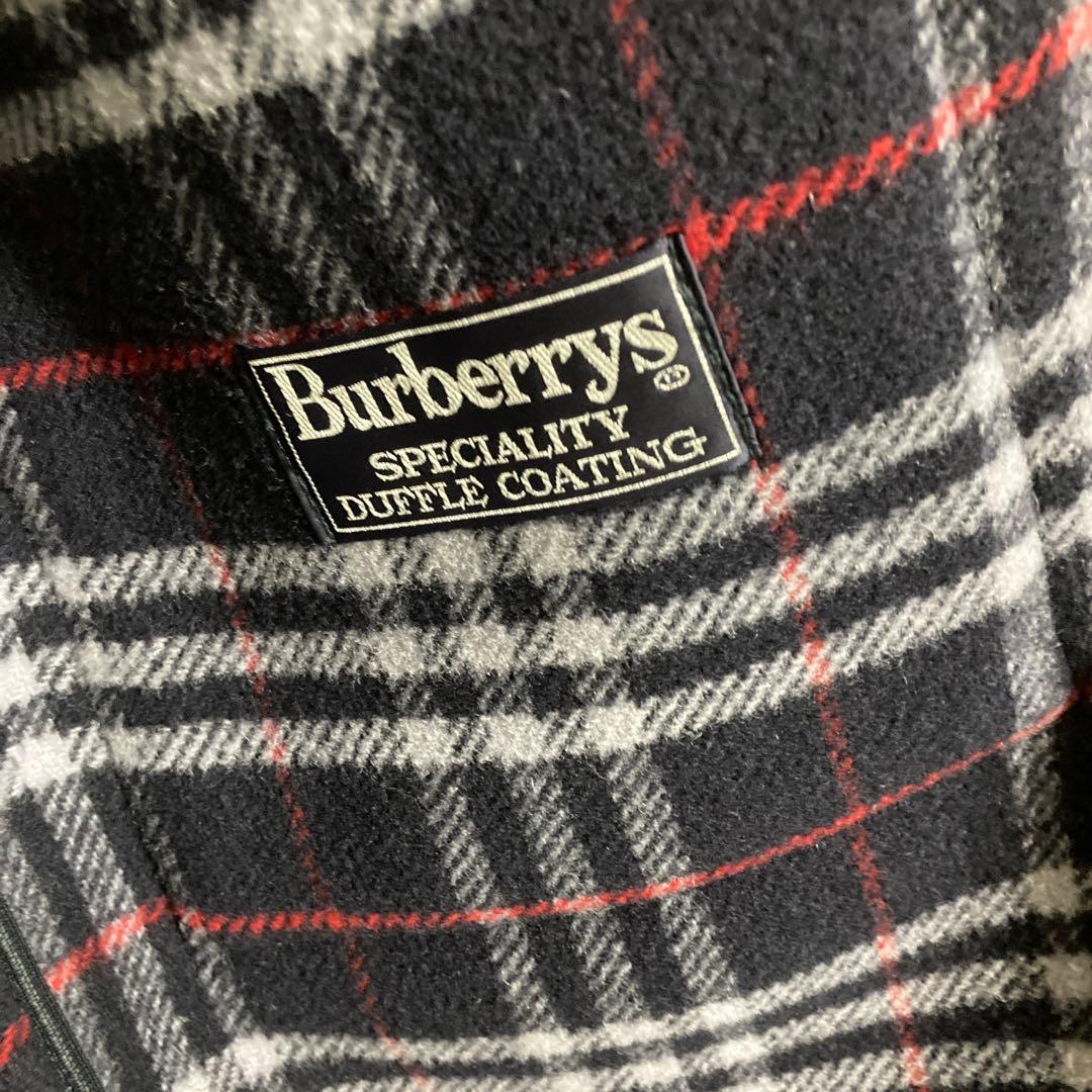 80'sヴィンテージBurberry ネイビー ダッフルコート英国製
