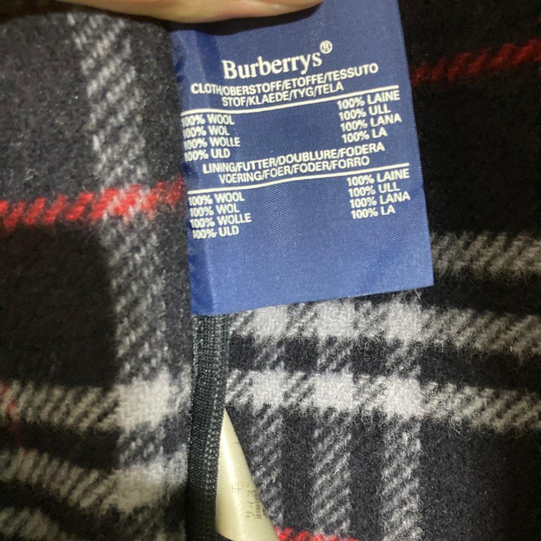 80'sヴィンテージBurberry ネイビー ダッフルコート英国製