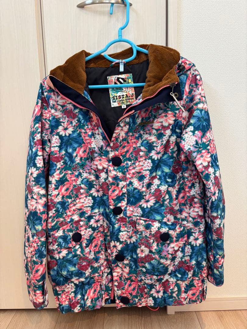 sista.Jスキー スノボ ウェア 上下セット レディース総柄