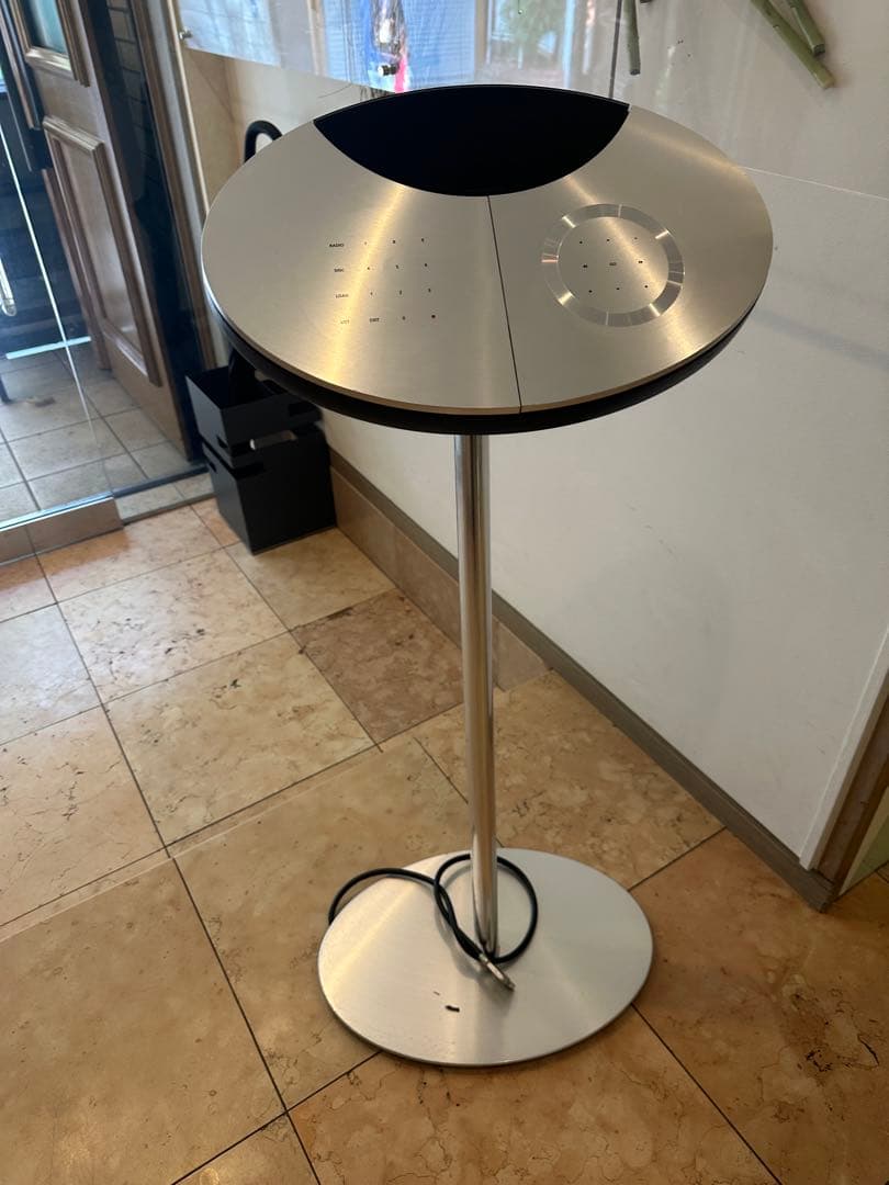 シルバー スピーカースタンド フロアタイプ