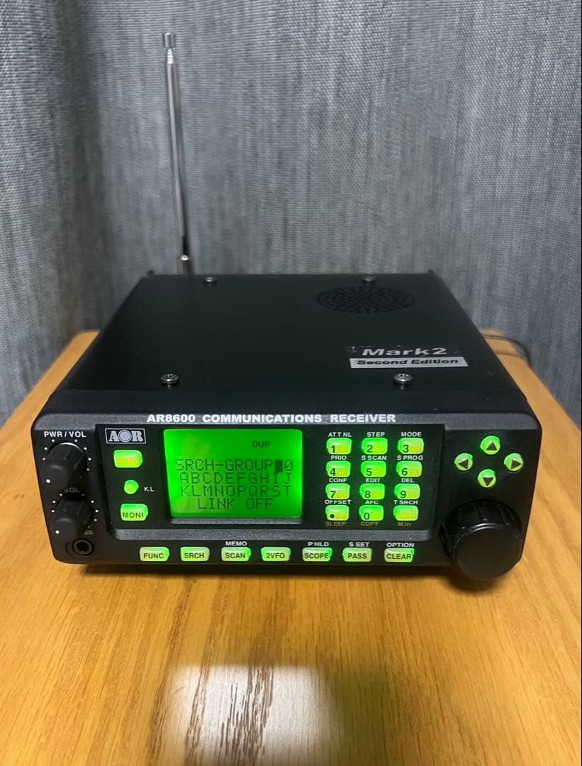 受信機 AOR AR8600mark2