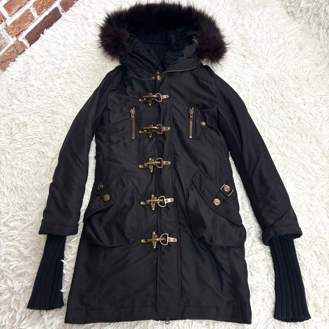 美品✨archive sly military fur modscoat y2k