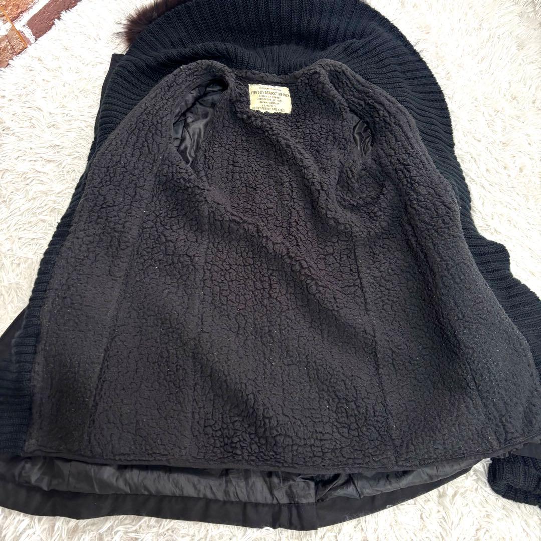 美品✨archive sly military fur modscoat y2k