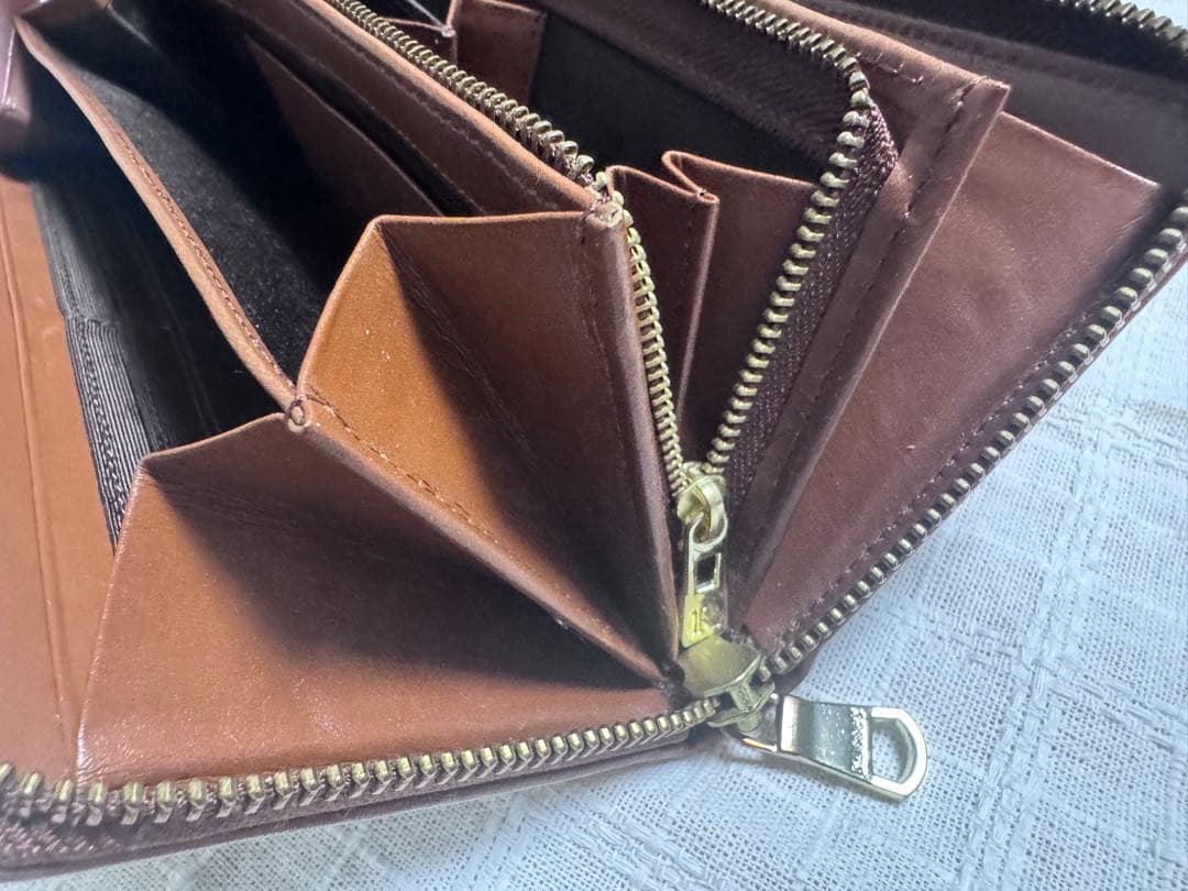 russet 長財布 ラウンドジップウォレット【美品】