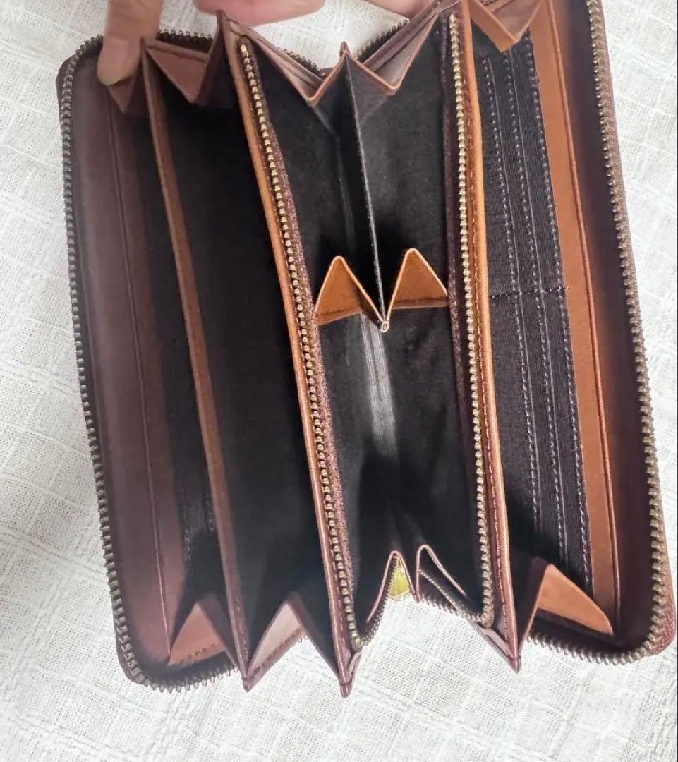 russet 長財布 ラウンドジップウォレット【美品】