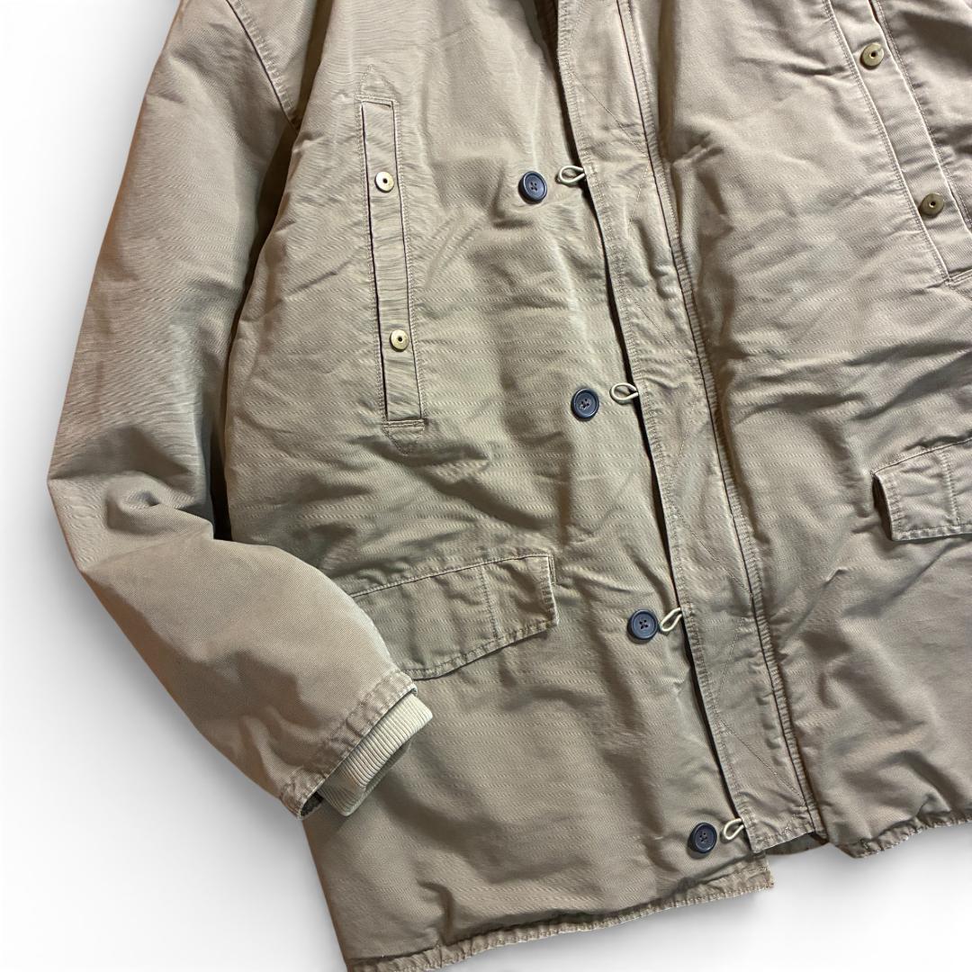 美品 OLD GAP ミリタリーコート ボアライナー Y2K ビッグサイズ