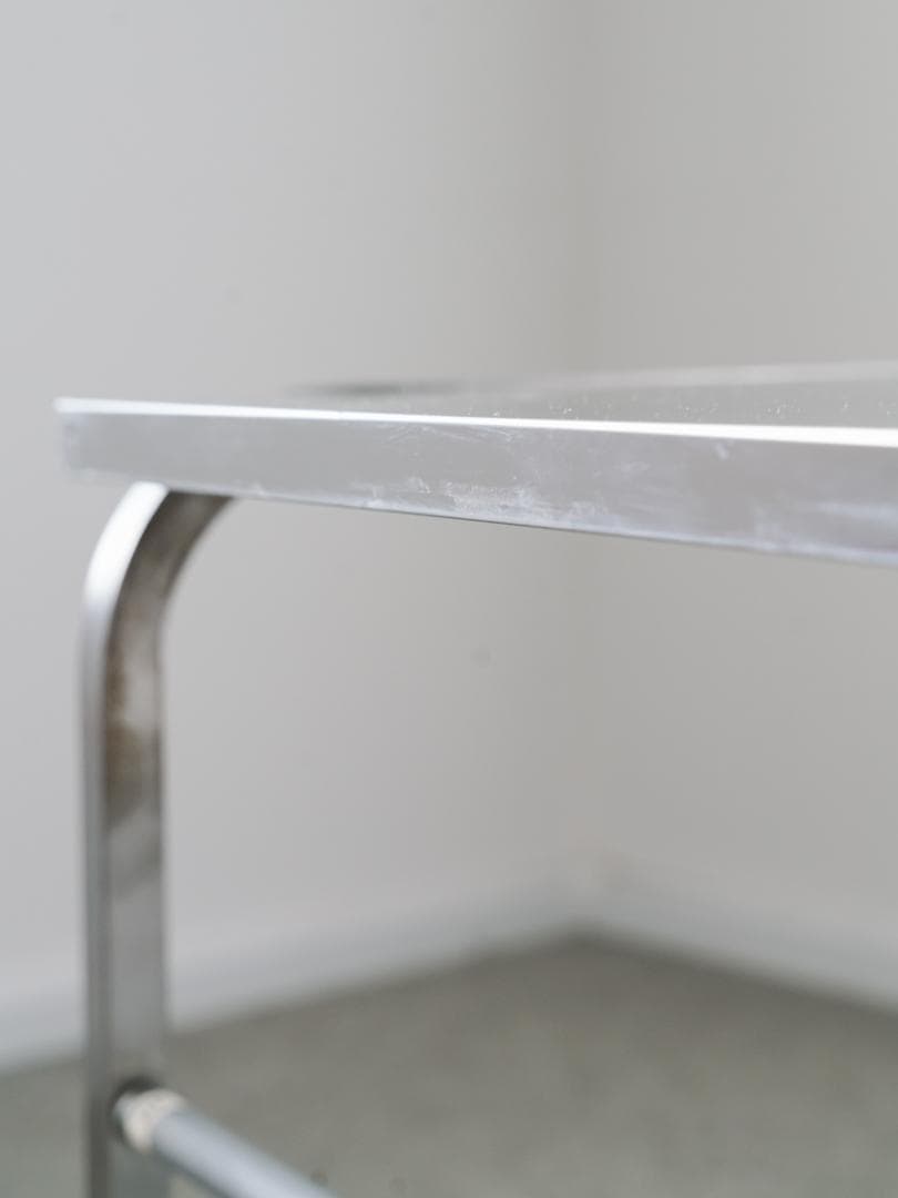 vintage ステンレス サイドテーブル 無機質 モダン ミッドセンチュリー