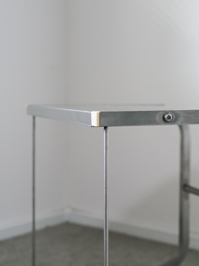 vintage ステンレス サイドテーブル 無機質 モダン ミッドセンチュリー