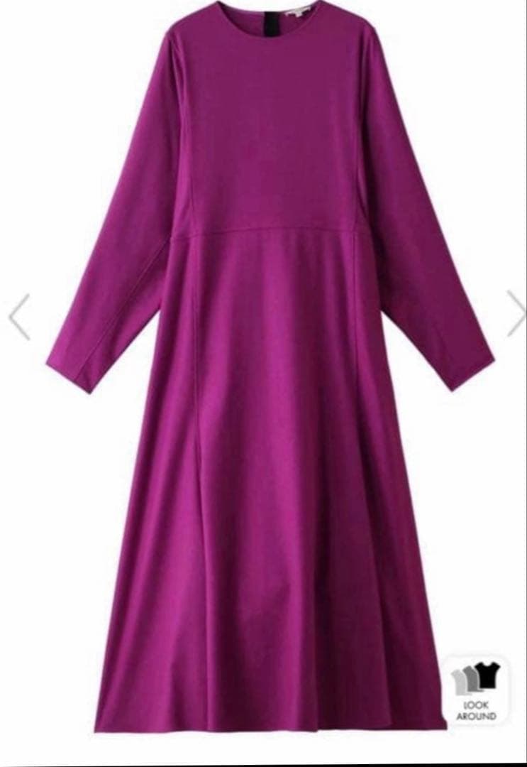 神崎恵さん着ブラミンクリボンワンピースdrawerドゥロワー