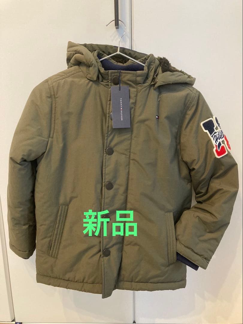 新品トミーヒルフィガー フード付きジャケット