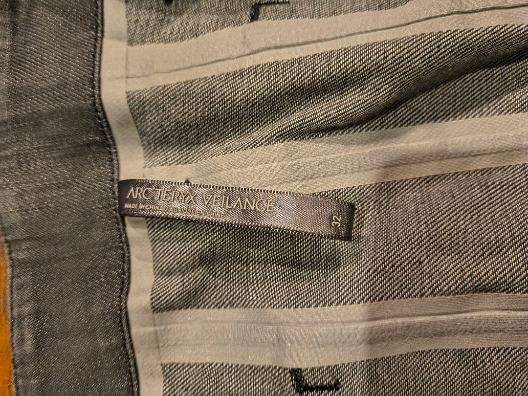 arcteryx veilance cambre lt パンツ　32インチ