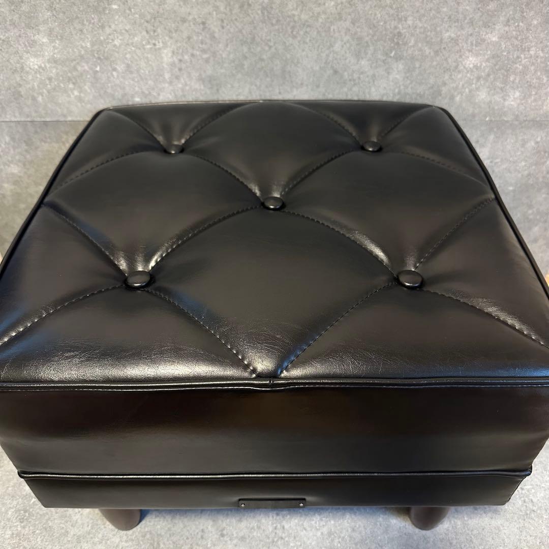 カリモク60 オットマン　ブラック　21年製