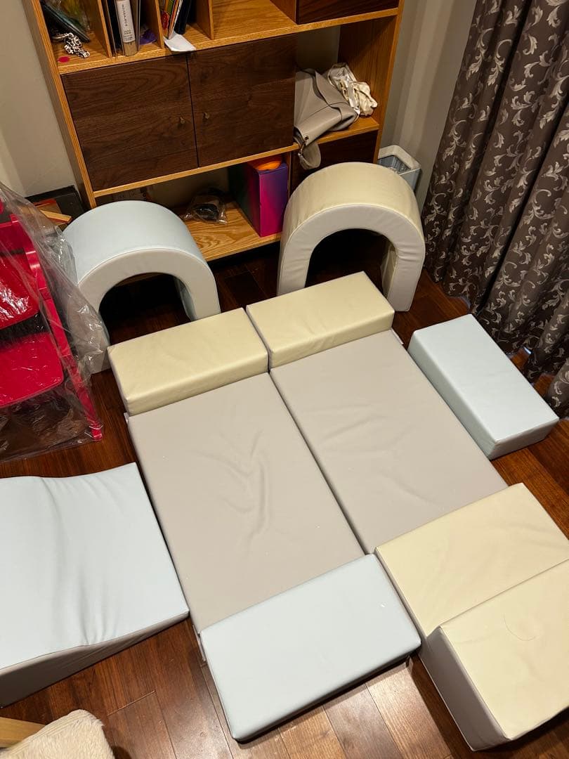 日本育児 ふやせるアスレチック ソフトブロック 室内遊具