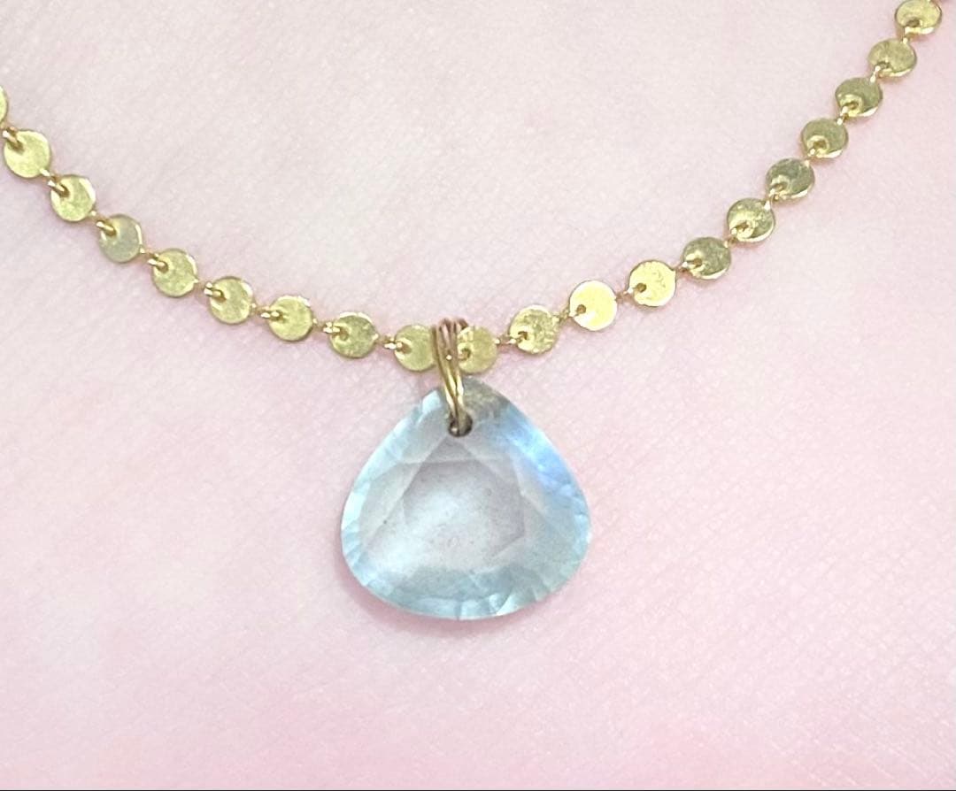 最終値下げ　マリーエレーヌドゥタイヤック アクアマリン ペンダントトップ