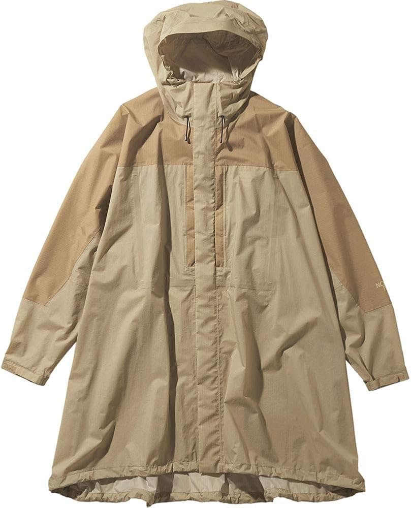 THE NORTH FACE タグアンポンチョ WM 袋付き ベージュ