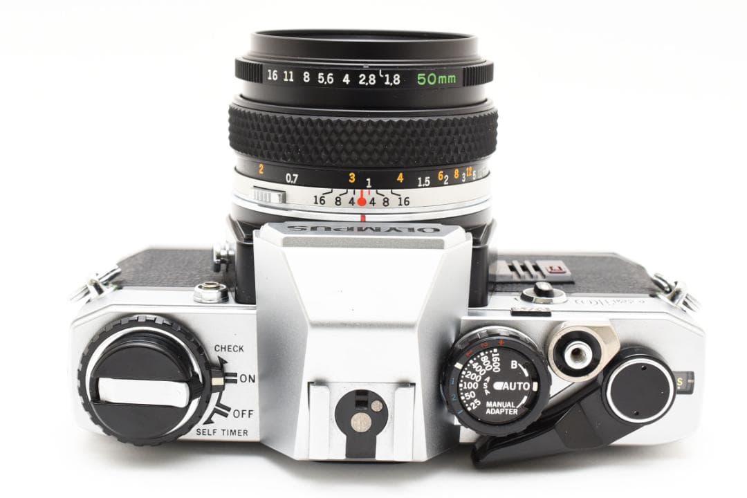 良品 OM10 ZUIKO MC S f1.8 50 モルト新品交換済 B809