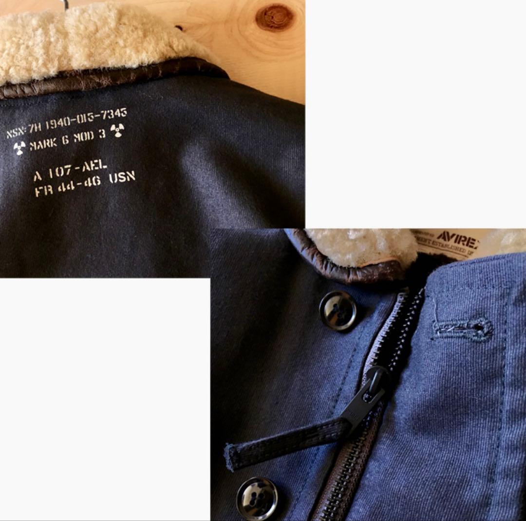 AVIREX N-1 デッキ ジャケット アヴィレックス U.S.N.