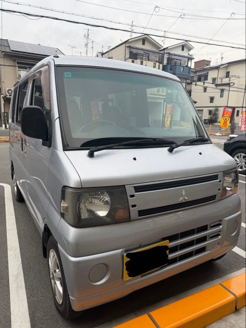 三菱ミニキャブ　車検付　12万キロ　軽バン　クリッパー　H22 アルミホイール