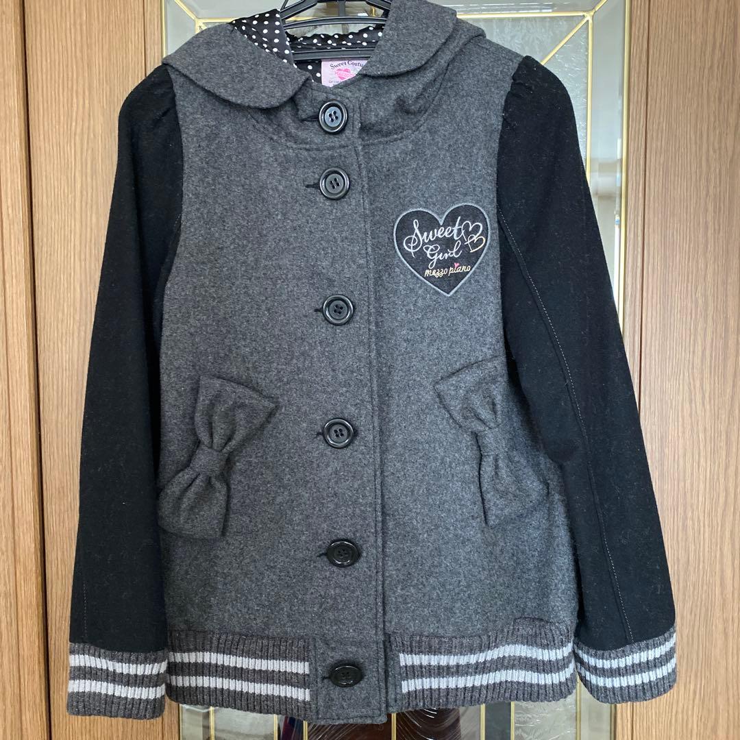 メゾピアノ ジャンパー　上着　ハーフコート